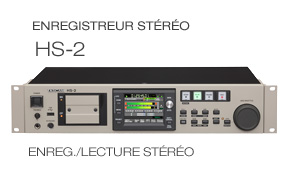 HS-2 2-track Broadcast Recorder, Enregistreur stéréo