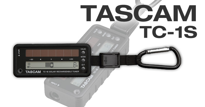 TC-1S - Solar-Rechargeable Chromatic Tuner