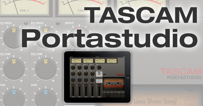 Portastudio - Four-track Portastudio Recorder for Apple iPad