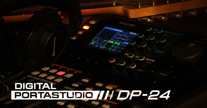 DP-24 - 24-track digital Portastudio