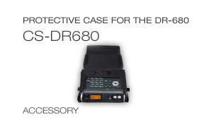 CS-DR680: Protective Case for the DR-680