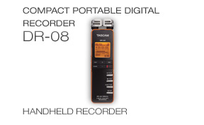 DR-08: Compact Portable Digital Recorder