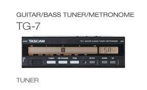 TG-7 Guitar/Bass Tuner/Metronome