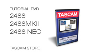 TASCAM 2488 / 2488mkII / 2488neo tutorial DVD