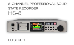 HS-8: 8-Channel Professional Solid State Recorder