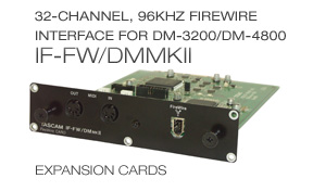 IF-FW/DMmkII: 32-Channel, 96kHz Firewire Interface for DM-3200 / DM-4800