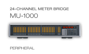 MU-1000: 24-Channel Meter Bridge