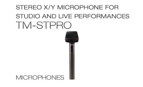 TM-STPRO: Stereo X/Y Microphone for Studio and Live Performances