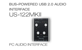 US-122mkII: Bus-Powered USB 2.0 Audio Interface