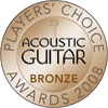 TAcoustic Guitar Players' Choice Bronze Award