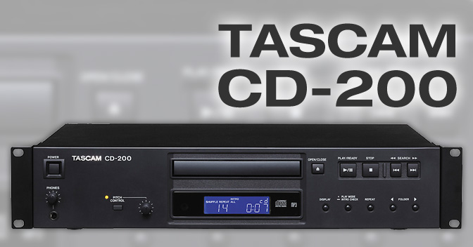 CD-200 - Compact Disc Player