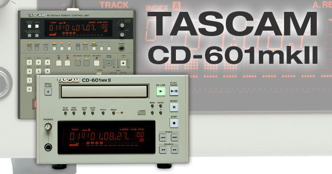 CD-601MKII - Broadcast CD Player