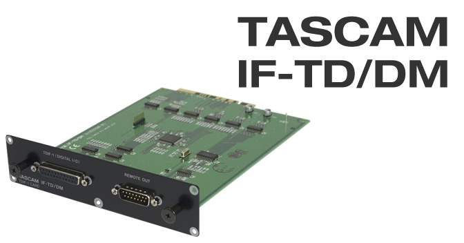 IF-TD/DM - 8-channel TDIF expansion module