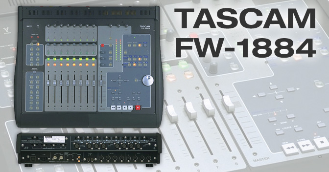 FW-1884 - FireWire Audio/MIDI Interface & Control Surface