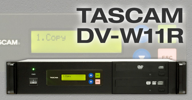 DV-W11R - Rackmount DVD Duplicator