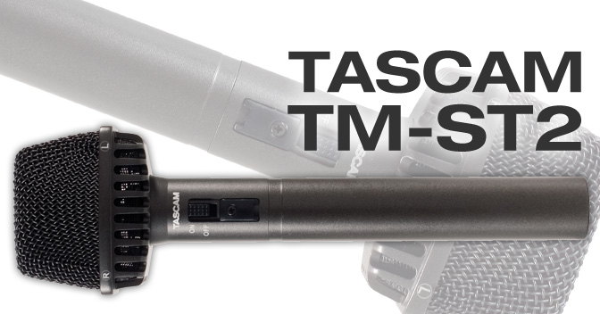 TM-ST2 - Stereo microphone for studio and live recording