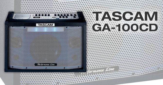 GA-100CD - 100-Watt Guitar Amp / CD Trainer Combo