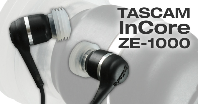 InCore ZE-1000 - In-ear phones for challenging audio environments