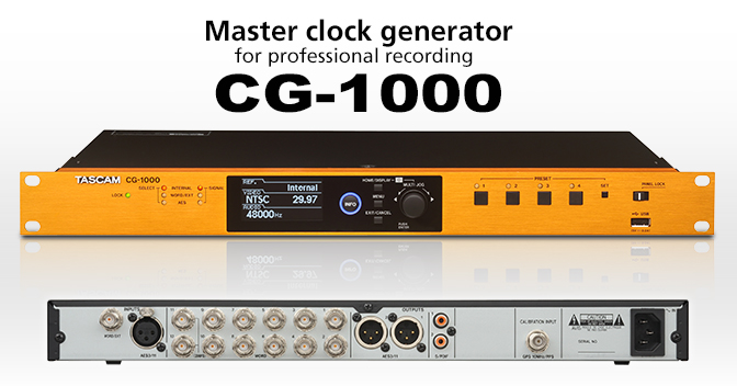 CG-1000 - Master clock generator