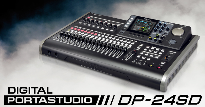 DP-24SD - 24-Track Digital Portastudio