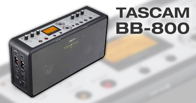 BB-800 - Combination SD Recorder and Portable Sound System