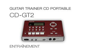 CD-GT2: Portable Bass CD Trainer, Guitar Trainer CD Portable 