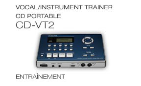 CD-VT2: Portable CD Vocal / Instrument Trainer, Vocal/Instrument Trainer CD Portable