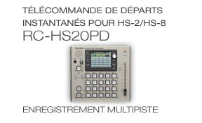 RC-HS20PD: Remote Control for HS-2 / HS-8, Télécommande de départs instantanés pour HS-2/HS-8 