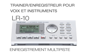 LR-10: MP3 trainer for Vocals and Instruments, Trainer/enregistreur pour voix et instruments