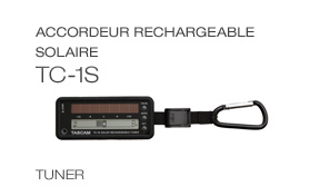 TC-1S: Accordeur rechargeable solaire