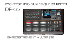 DP-32 Digital Portastudio, Pocketstudio numérique 32 pistes