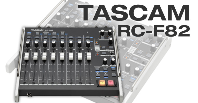 RC-F82 - Télécommande avec faders pour HS-P82 