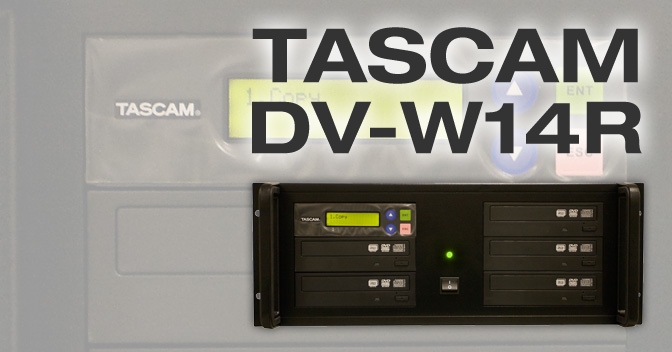 DV-W14R - Rackmount DVD Duplicator