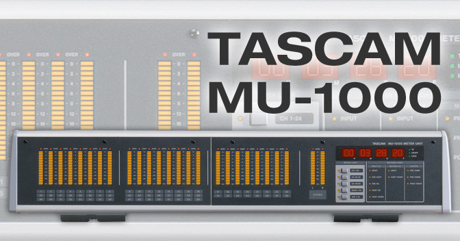 MU-1000 - 24-Channel Meter Bridge