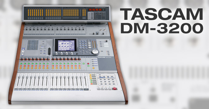 DM-3200 - Table de mixage numérique