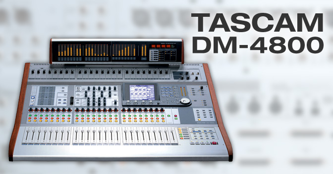 DM-4800 - 64-channel Digital Mixing Console